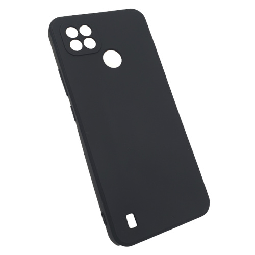 Чехол-силикон blek realme c21 черный