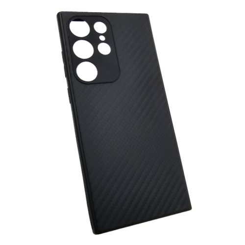 Чехол-силикон likgus carbon Samsung s24 ultra черный