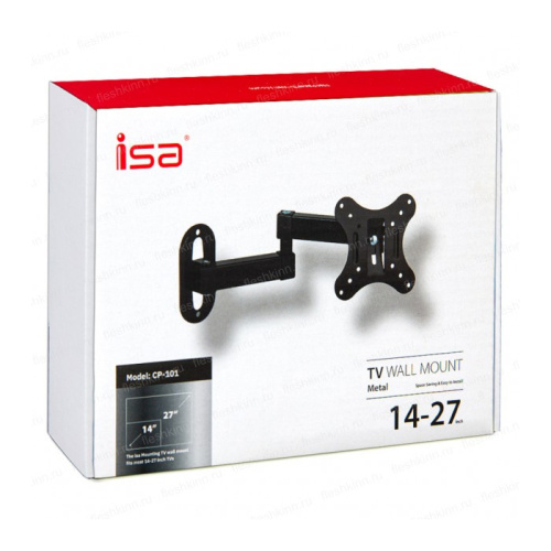 Кронштейн для телевизора isa cp-101 14"-27"