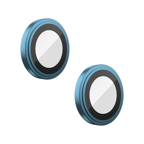 Стекло защитное на камеру camera film iphone 17 в упаковке голубое