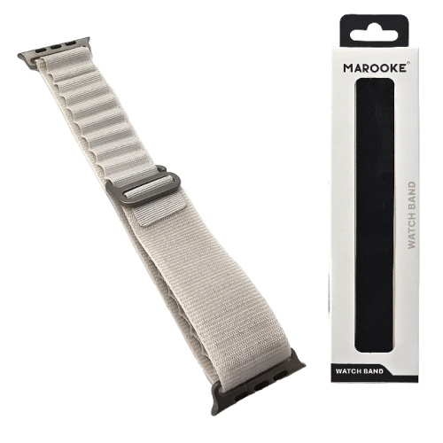 Ремешок marooke watchband альпийская петля (42/44/45/49мм) бежевый