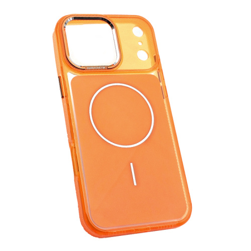 Чехол-крышка #29 (magsafe) для iphone 17 pro оранжевый