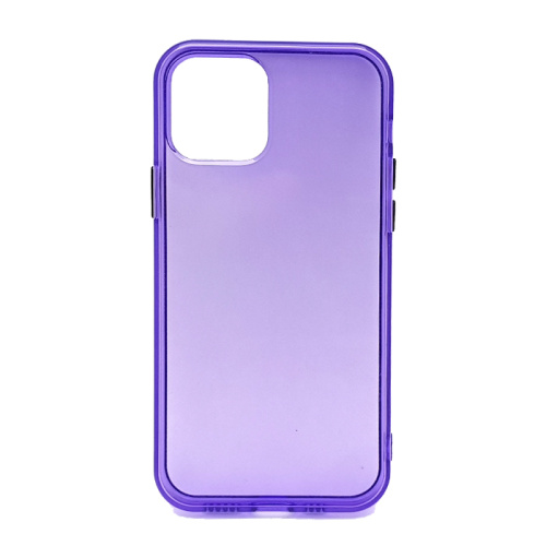 Чехол тпу неон для iphone 12 pro, арт.011744 (фиолетовый)