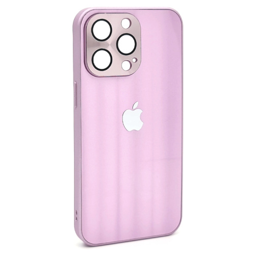 Чехол-крышка волна для iphone 13 pro max (6.7) розовый