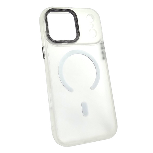 Чехол крышка magnetic collection mil-std для iphone 17 pro max белый