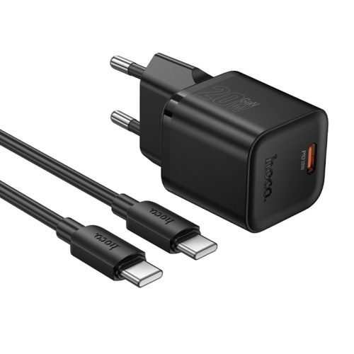 Сзу hoco n64 type-c to type-c (pd20w) черное
