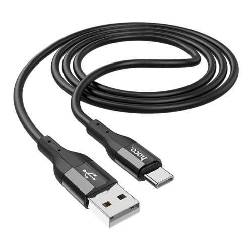 Кабель usb hoco x72 type-c черный