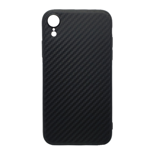 Чехол-силикон likgus carbon для iphone xr черный