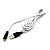 Кабель usb gerlax d10l2 lightning 2m белый (без упаковки) 