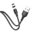 Кабель usb hoco x52 lightning magnetic 1m (2.4a) черный Кабель usb hoco x52 lightning magnetic 1m (2.4a) черный