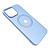 Чехол-крышка c-case magsafe для iphone 14 pro max голубая