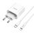 Сзу hoco c80a type-c to lightning (usb/pd/20w/3a) белое