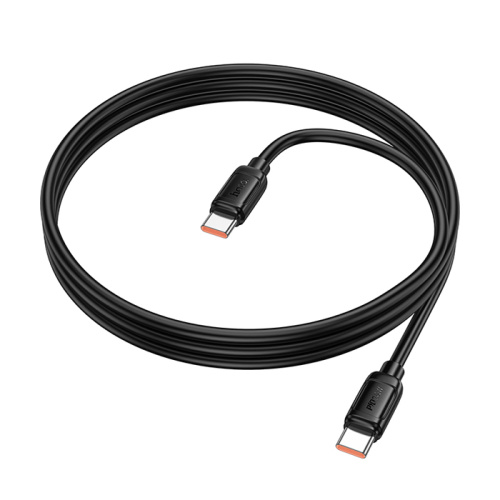 Кабель type-c hoco x115 type-c (240w) черный