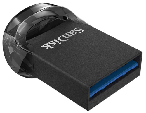 32gb (3.2) usb sandisk cz430 ultra fit (130mb/s) черная 