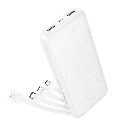 Пзу hoco j163 10000mah (2a) белый