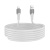 Кабель usb hoco x106 lightning (3m) серый Кабель usb hoco x106 lightning (3m) серый