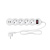 Сетевой фильтр maxvi sp-230a 2300вт (4 розеток/2usb) 3м белый Сетевой фильтр maxvi sp-230a 2300вт (4 розеток/2usb) 3м белый