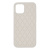 Чехол-крышка silicone case стеганый для iphone 12 pro max белый Чехол-крышка silicone case стеганый для iphone 12 pro max белый
