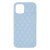 Чехол-крышка silicone case стеганый для iphone 12 pro max голубой Чехол-крышка silicone case стеганый для iphone 12 pro max голубой
