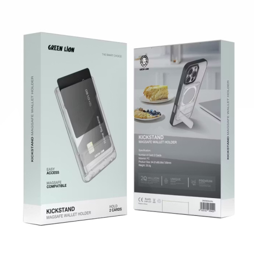 Картхолдер green lion gnkimghldcl прозрачный