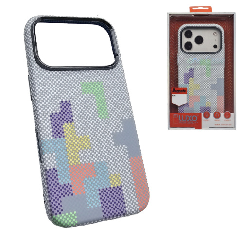 Чехол-крышка #61 luxo magsafe iphone 17 pro tetris белый