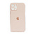 Чехол-силикон silicone case аналог (cam.protec) для iphone 12 pro пудровый