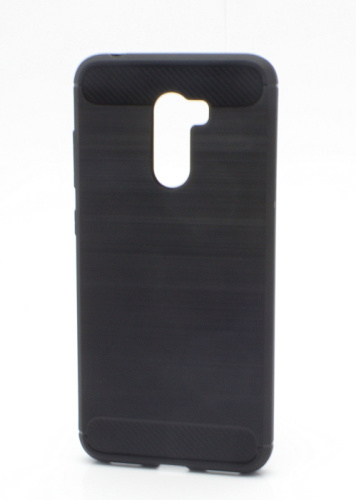 Чехол-силикон rugged armor xiaomi pocophone f1 черный