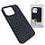 Чехол-силикон new skin плетенка для iphone 13 pro max черный
