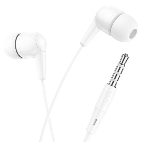 H/f (3.5mm) hoco m97 с микрофоном белый