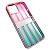 Чехол-силикон gradient lines для iphone 12pro max розово-зеленый