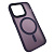 Чехол-крышка #83 magnetic collection mil-std для iphone 14 pro max фиолетовый