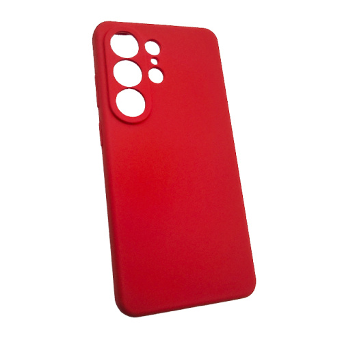 Чехол-крышка #80 silicone case Samsung s26 ultra красный