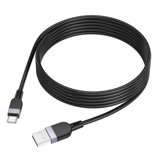 Кабель usb hoco x109 type-c 2m (3.0a) черный 