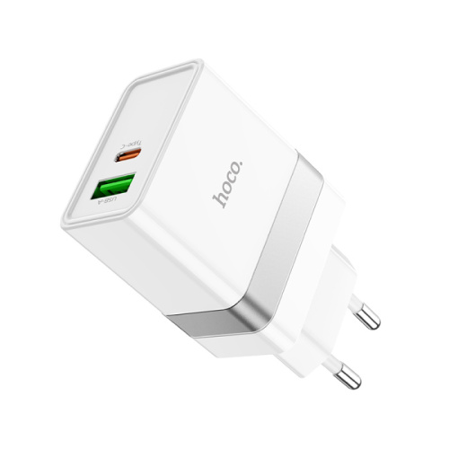 Сзу hoco n21 topspeed (usb/pd30w) белое