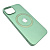 Чехол-крышка c-case magsafe для iphone 13/14 зеленая