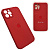 Чехол-силикон silicone case аналог (cam.protec) для iphone 12 pro коралловый