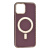 Чехол-крышка msl для iphone 12/12pro бордовый