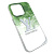 Чехол-крышка print hard pattern для iphone 13 pro бело-зеленый