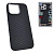 Чехол-крышка #47 light carbone (magsafe) для iphone 15 pro черный