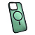 Чехол-крышка #83 magnetic collection mil-std для iphone 16 pro max зеленый