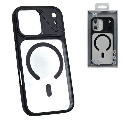 Чехол-крышка #50 more (magsafe) для iphone 17 черный