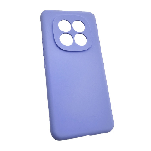 Чехол-крышка #80 silicone case xiaomi redmi note 15 pro 4g сиреневый