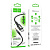 Шнур aux hoco upa25 3.5/type-c (1м) черный