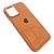 Чехол-крышка beauty croco для iphone 12 pro max оранжевый