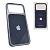Чехол-крышка #77 clear case iphone 17 pro max синяя