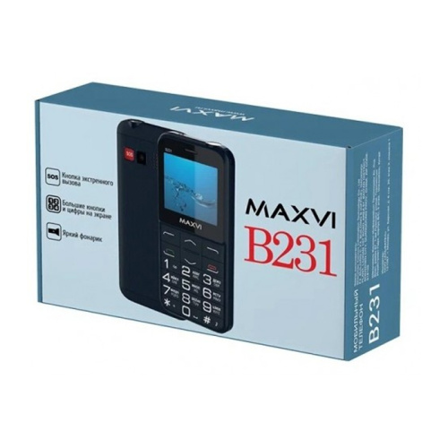 Тел.maxvi b231 синий (eac)