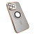 Чехол-силикон magnetic cam protect для iphone 13 pro золотой