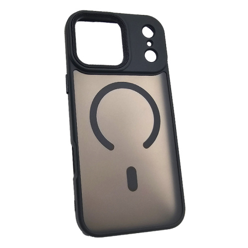 Чехол крышка magnetic collection mil-std для iphone 17 pro max черный