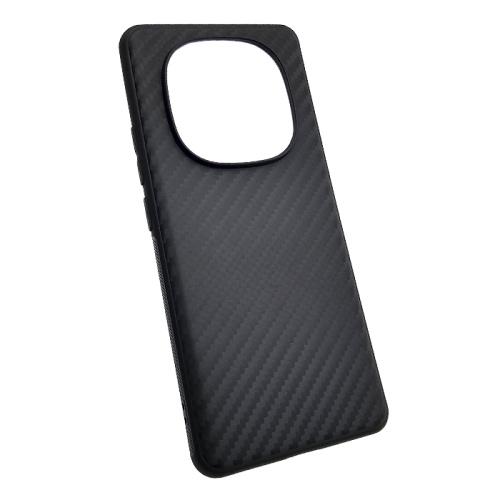 Чехол-силикон likgus carbon xiaomi redmi note 14 pro plus черный