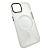 Чехол-крышка #83 magnetic collection mil-std для iphone 13 pro белый